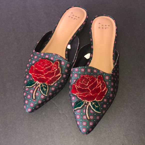 a new day Shoes - A.New Day Rose Mules